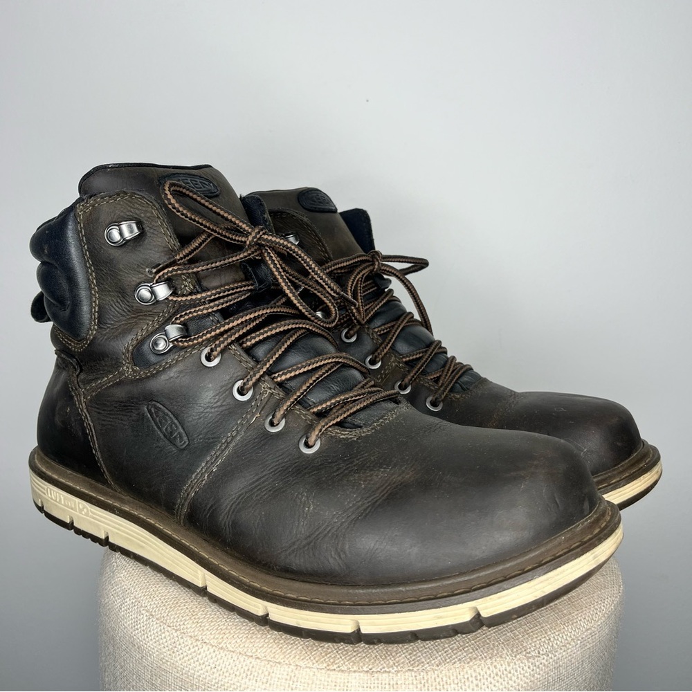 Keen Men's Black and Brown Boots